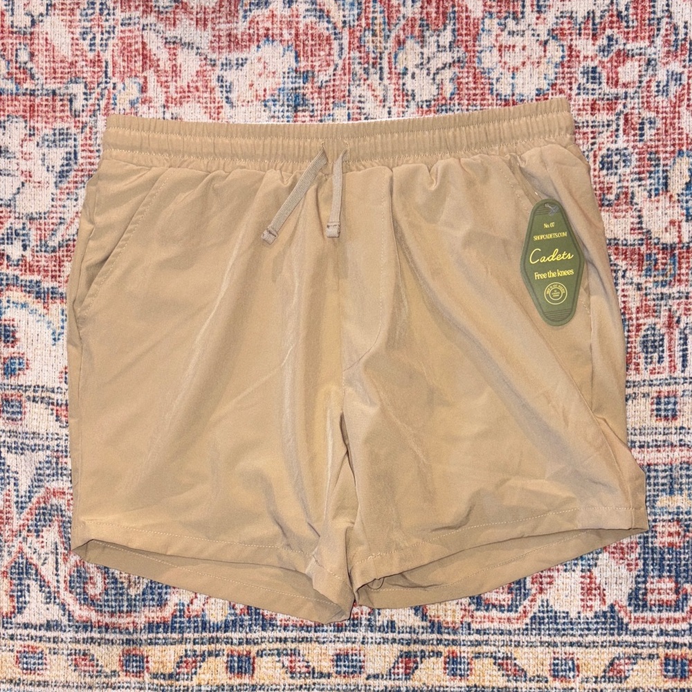 Cadets Men’s Khaki Shorts SZ S NWT